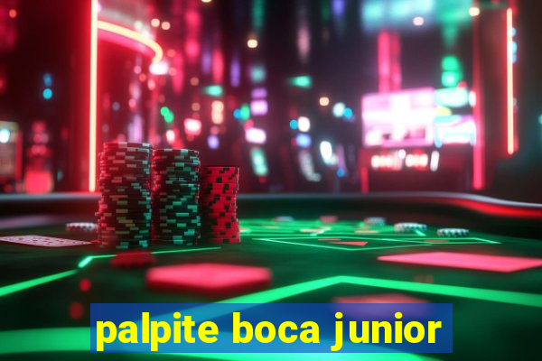 palpite boca junior